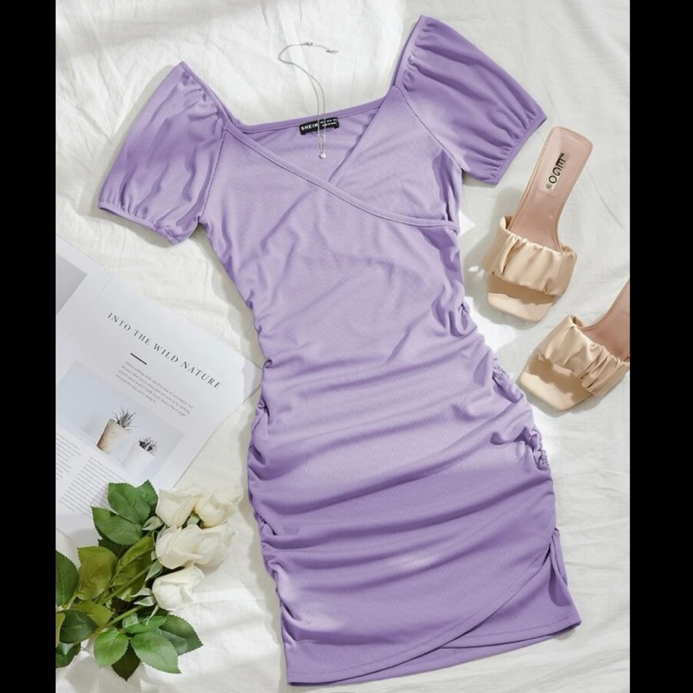 light purple dress